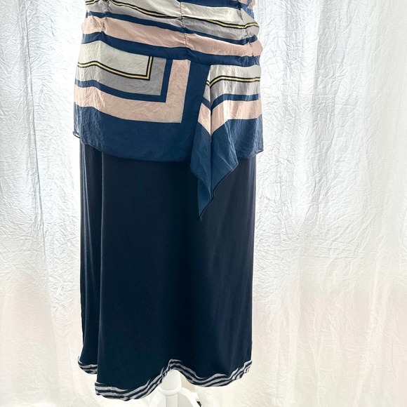 Pianura Studio | Navy Drop Waist Dress, Size M - Picture 9 of 13